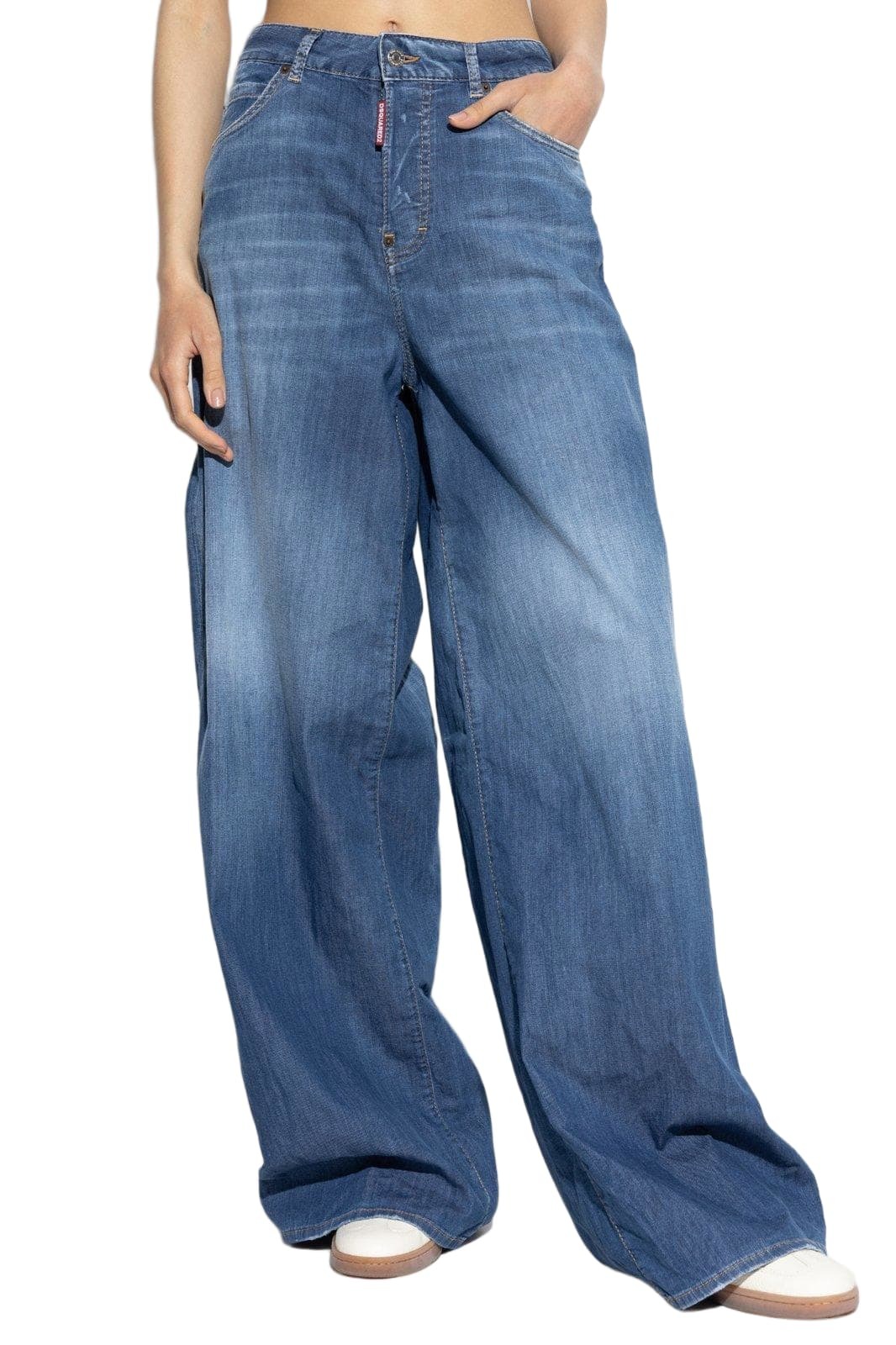 Dsquared2 Summer Lovers Medium Wash Traveller Jeans Dsquared2