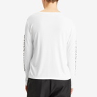 Second/Layer Men's Destroyed Skate Wave Long Sleeve T-Shirt in White