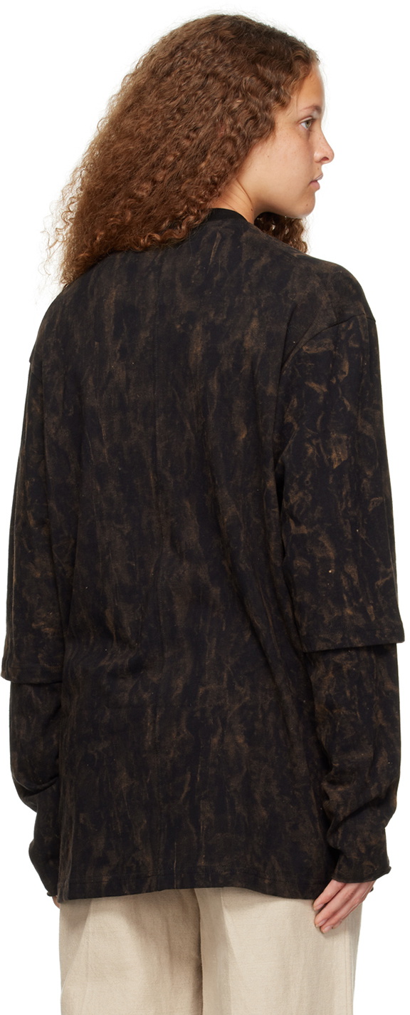 Song for the Mute Black Circle Long Sleeve T-Shirt