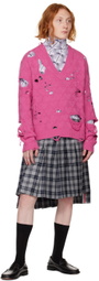 Meryll Rogge Pink Hearts Sweater