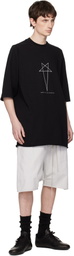 Rick Owens DRKSHDW Black Temple Jumbo S/S T-shirt