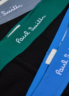 Paul Smith Stretch-cotton Trunks set of Three Black