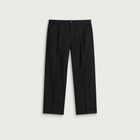 Larriet Men's Onder Pleated Trousers in Black