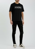 Amiri Core Logo-print Cotton T-shirt Black
