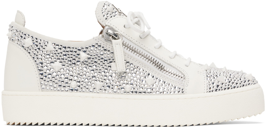 Giuseppe Zanotti White Frankie Sneakers Giuseppe Zanotti