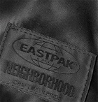 Neighborhood - Eastpak Logo-Detailed Satin and Nylon Belt Bag - Black