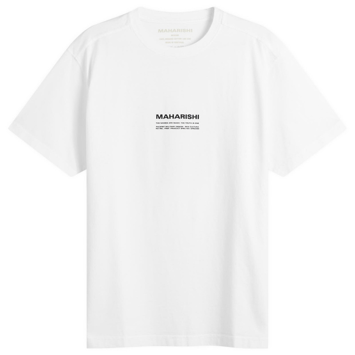 Photo: Maharishi Men's Lu Fang Horse Rider Embroidered T-Shirt in White
