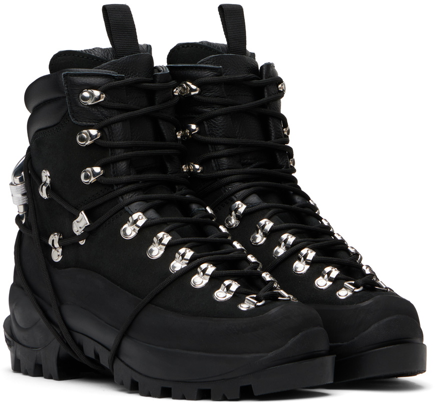 特価商品  HELIOT EMIL Black Hiking Boots Heliot Emil 靴