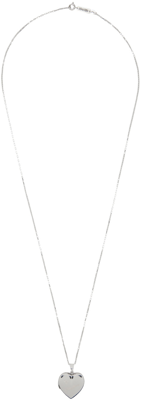 Magliano Silver A Mess Necklace Magliano