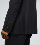 Comme des Garcons Homme Deux - Wool chalk-striped blazer