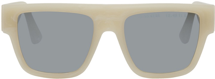 Photo: Clean Waves Beige Limited Edition Type 01 Tall Sunglasses