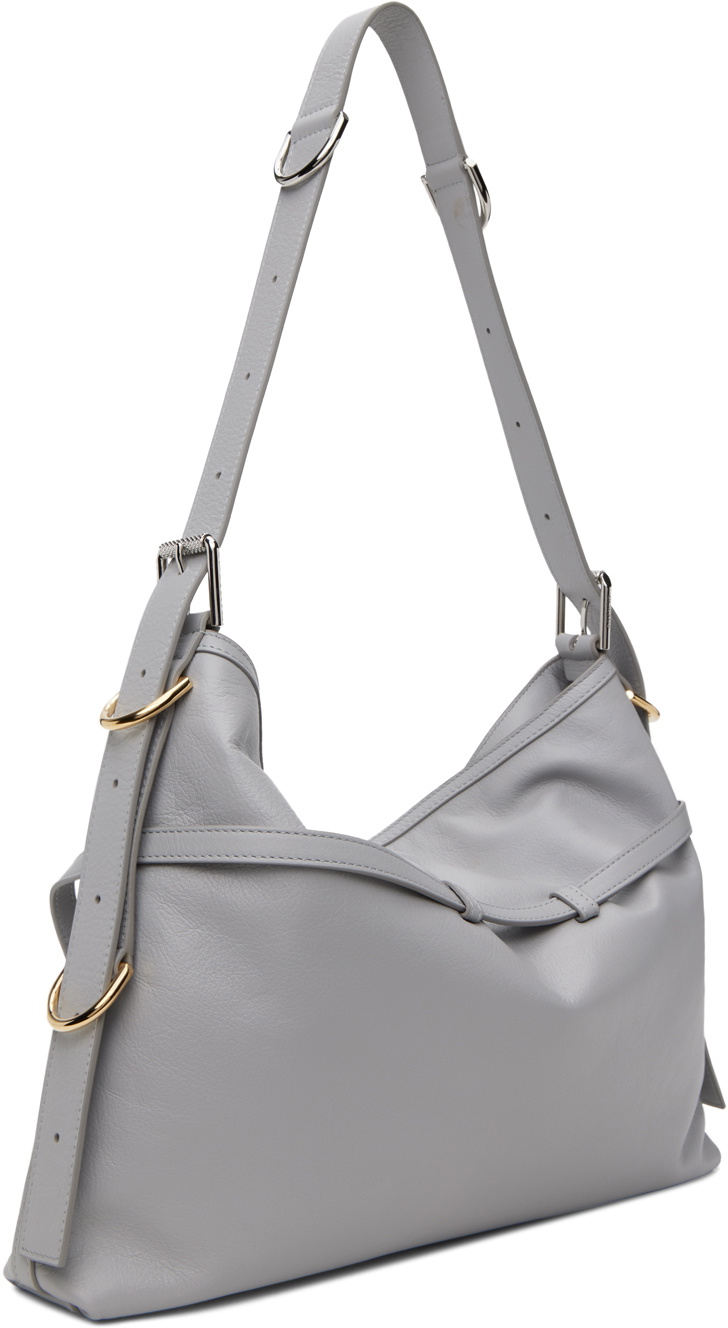 Givenchy Gray Medium Voyou Bag