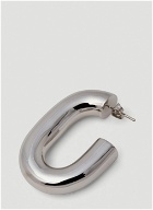 XL Link Hoop Earrings in Silver