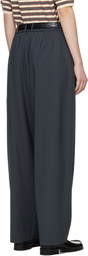 Cordera Gray Tailored Masculine Trousers