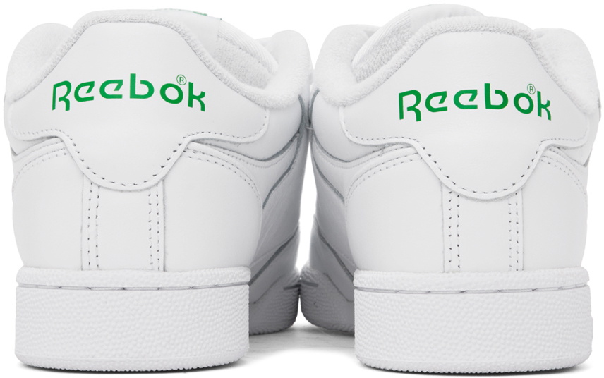 BEAMS PLUS White Reebok Edition Club C Bulc Sneakers