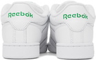 BEAMS PLUS White Reebok Edition Club C Bulc Sneakers