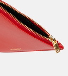 Jil Sander - Heart-shaped leather coin purse