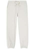Boss Locsin Cotton Sweatpants Ecru