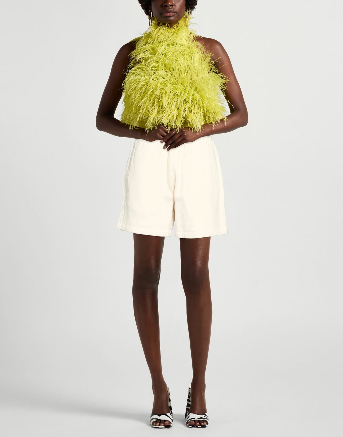 Represent Womens Shorts & Bermuda Shorts in Beige