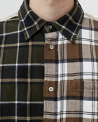 Norse Projects Algot Mixed Flannel Check Multi - Mens - Longsleeves