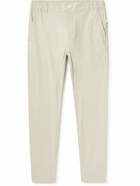 Onia - Slim-Fit Stretch-Cotton Seersucker Trousers - Gray