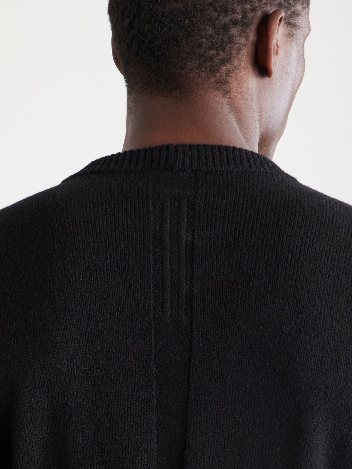 Rick Owens - Cashmere-Blend Knitted Sweater - Black