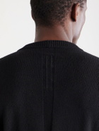 Rick Owens - Cashmere-Blend Knitted Sweater - Black
