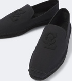 Christian Louboutin Emboroidered canvas espadrilles