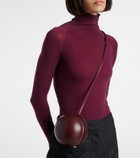 Alaïa Sphere Mini leather shoulder bag