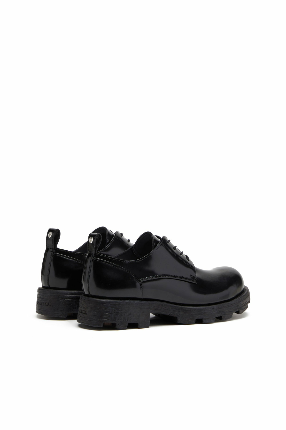 Diesel D-Hammer SH - Lace-up shoes in shiny leather - Lace