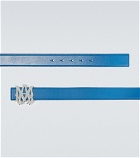 Amiri - Logo leather belt