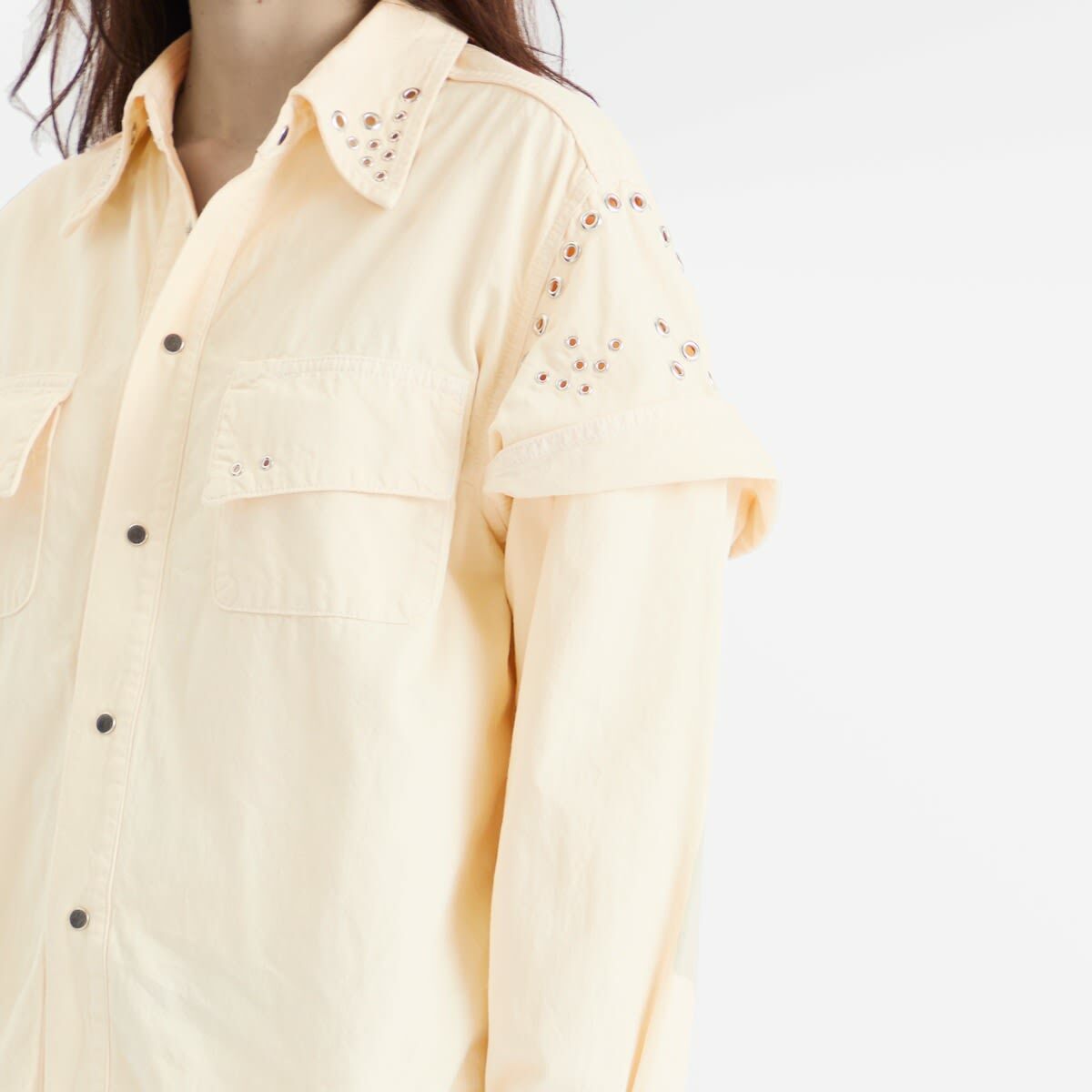TOGA ARCHIVES Women's TOGA Denim Shirt in Off White