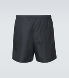 Gucci GG poplin swim trunks