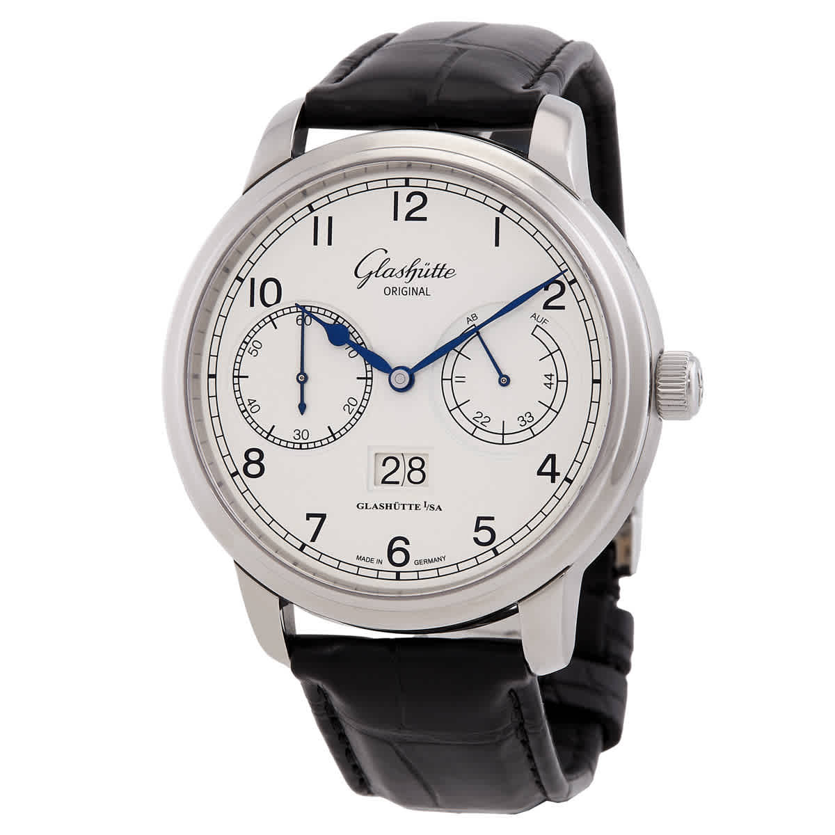 Glashutte Senator Observer Automatic Mens Watch 100-14-05-02-04