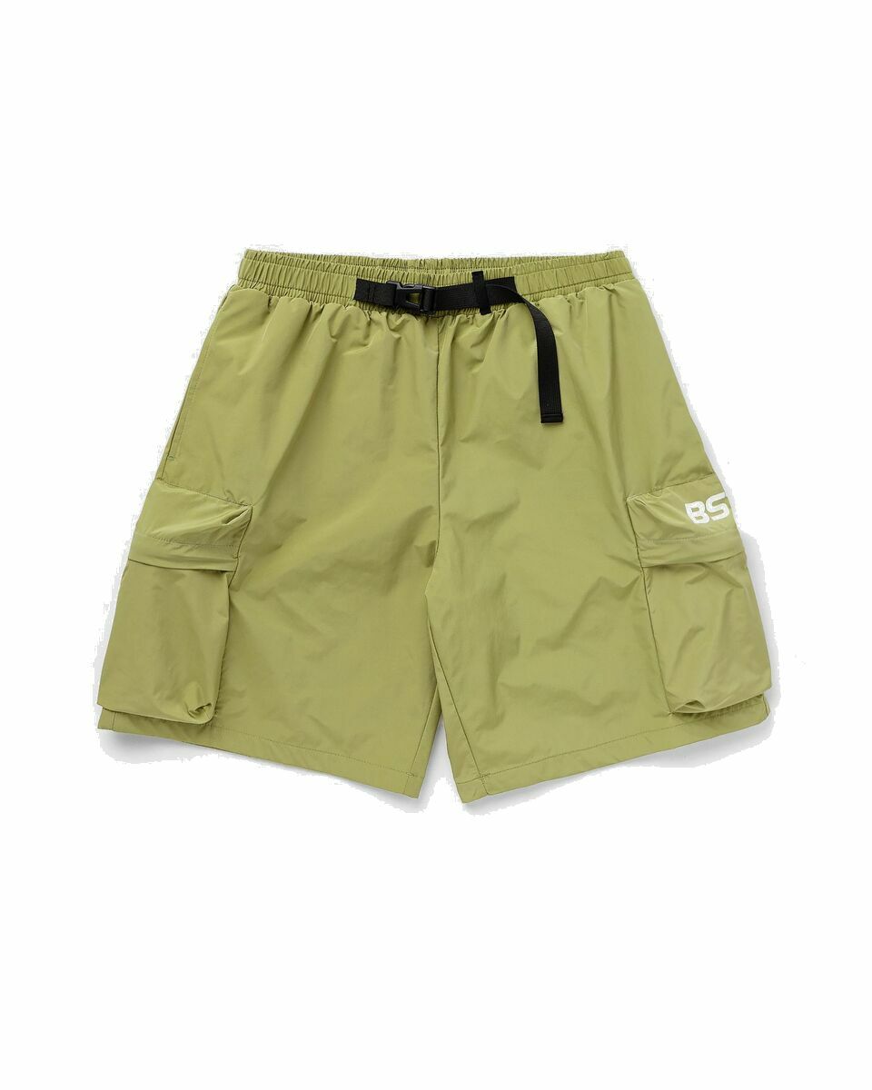 Photo: Bstn Brand Lightweight Cargo Shorts Green - Mens - Cargo Shorts/Sport & Team Shorts