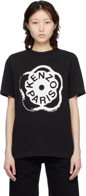 Photo: Kenzo Black Kenzo Paris 'Boke Flower 2.0' Loose T-shirt