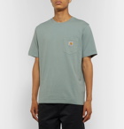 Carhartt WIP - Logo-Appliquéd Cotton-Jersey T-Shirt - Green