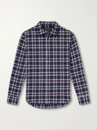 Rag & Bone - Tomlin Checked Cotton-Flannel Shirt - Blue