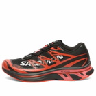 MM6 Maison Margiela Women's x Salomon XT Sneakers in Black/Cherry Tomato/White