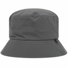 DAIWA Men's Tech Gore-Tex Bucket Hat in Charcoal