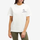 Moncler Grenoble Women's Logo T-Shirt in Neutrals