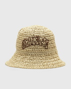 Ganni Summer Straw Hat Beige - Womens - Hats