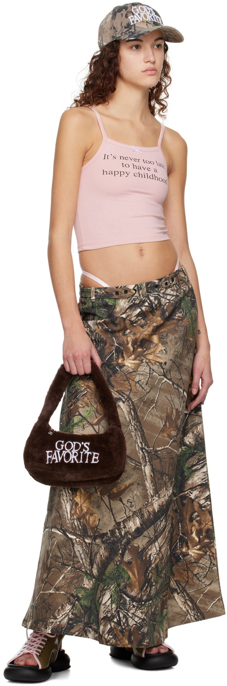 Praying SSENSE Exclusive Pink Childhood Tank Top Praying