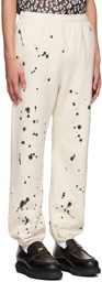 NOMA t.d. Off-White Cotton Lounge Pants