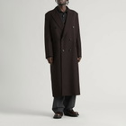 Our Legacy Men's Issue Wool Extended Whale Coat in Deep Pangoa