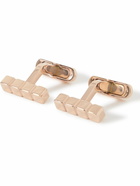 Chopard - Ice Cube Rose Gold-Plated Cufflinks