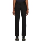 Nudie Jeans Black Twill Steady Eddie II Jeans