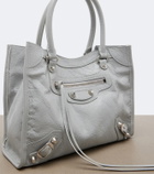 Balenciaga Le City Mini leather top-handle bag