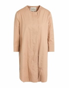 Alessia Santi Womens Overcoat & Trench Coat in Beige