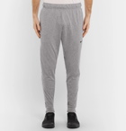 Nike Training - Tapered Mélange Dri-FIT Sweatpants - Gray